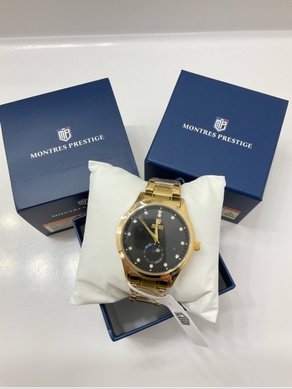 Men’s MONTRES PRESTIGE Gold-Tone watch